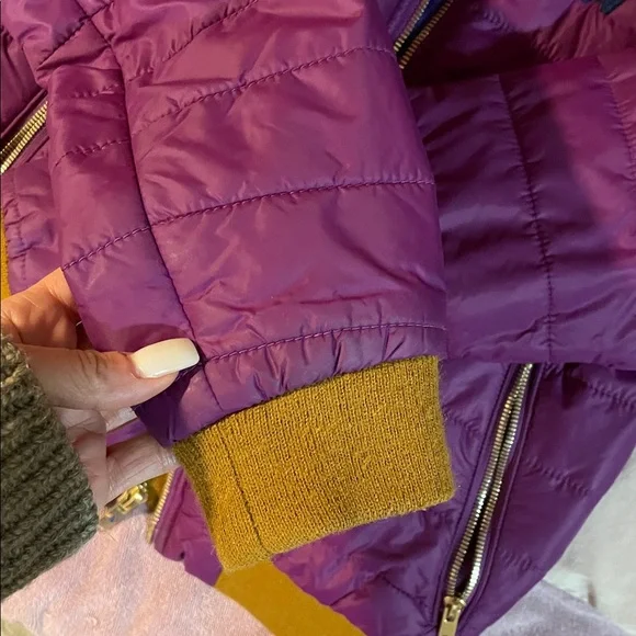Aviator Nation jacket coat purple XS - Picture 3 of 6